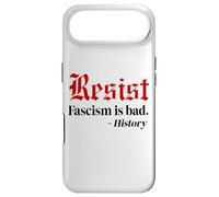 Fascism is Bad History No Kings America 1776 Pro Democracy Coque pour iPhone Air