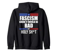 Fascism is Bad History Resist Like Its 1776 No Kings America Sweat à Capuche
