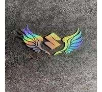 FASDEEW Autocollants pour Motos, Autocollants imperméables et réfléchissants, Autocollants décoratifs pour Accessoires. pour Suzuki Boulevard M109 2006-2024, Boulevard S40 2005-2022., Wing A Small