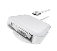 Fasgear Câble USB C rétractable de 60 W - 1,4 m - Extensible unilatéral - Câble de charge rapide - Rotation à 360° sur table - Design compact - Pour i-Phone16/17 Pro Max/i-Pad/Mac-Book/Sam-sung