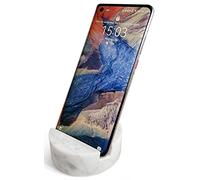 fashciaga Luxueux Support de téléphone Portable en marbre pour téléphone Portable Tablette sur Bureau, comptoir, Table, Table de Chevet. Supports de téléphone Portable en Pierre véritable Solide