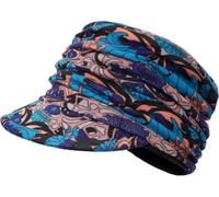 Fasheepfa Bonnet de baseball doux pour femme Cancer, Bleu ethnique, taille unique