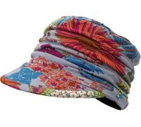 Fasheepfa Bonnet de baseball doux pour femme Cancer, Gris/fleur, taille unique