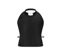 Fasheepfa Col de chemise clergé Dickey Clerical Dickey Collier plastron Colliers de prêtre Collier de prêtre Costume Accessoire pour Pasteur, Long blanc., taille unique