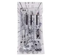 Fasheepfa Stylo à bille de dessin animé: Toilet-Bound Hanako-kun Yugi Amane Yahiro Nene imprimé biros avec un dessin animé mignon et amusant (Type 1)