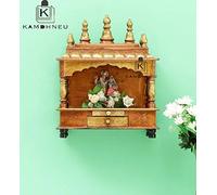 Fasherati Wooden Temple/Home Temple/Pooja Mandir/Pooja Mandap/Temple for Home