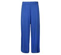 FASHION 7STAR Palazzo Pantalon large évasé élastique pour femme Grande taille Uni Tailles 36-54, bleu marine, 52-54
