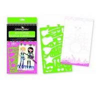 Fashion angels - 6490610a - carton à dessin de rock star - portfolio sketchbook G