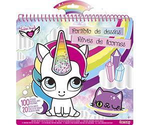 Fashion Angels - Portfolio de dessins rêves de licornes - Lansay