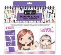 Fashion angels sketch portfolio - maquillage et coiffure (version anglaise) tm toys fas-11452 G