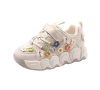 Fashion Big Kids Winter Water Proof Flat Keep Warm Comfortable Shoes Baskets Or Fille (Beige, 31 Little Child)