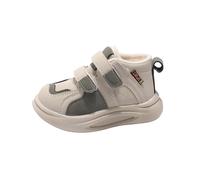 Fashion Big Kids Winter Water Proof Flat Keep Warm Comfortable Shoes Bout Composite Baskets Fille (Beige, 28.5 Little Child)