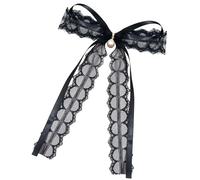 Fashion Bowknot Brooches Elegant Bowknot Pin Batte De Texture En Dentelle Pour Femmes Pull Et Accessoires De Vêtements