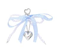 Fashion Bows Keychain Couche Essentielle Mode Cœur Coeur Pendre Accessoire Accessoire Accessoire Trendy Decoration Ornement Suspendu Charme Unique Pour Sacs À Main