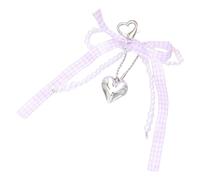Fashion Bows Keychain Couche Essentielle Mode Cœur Coeur Pendre Accessoire Accessoire Accessoire Trendy Decoration Ornement Suspendu Charme Unique Pour Sacs À Main