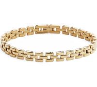 Fashion bracelet en acier doré 3-Link DW0040098 - Longueur : 17,5 cm.
