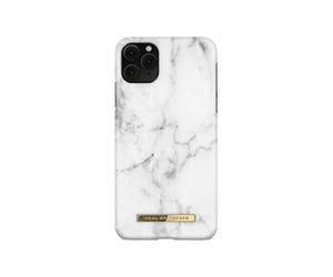 Fashion Case A/W16 - Coque de protection pour téléphone portable - plastique - marbre blanc, or (détails) - pour Apple iPhone 11 Pro, X, XS