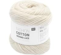 Fashion Cotton Merino Lace Solid Colours de Rico Design : Élégance et légèreté au bout des aiguilles(...) - 02 Ecru 02 Ecru G