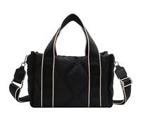 Fashion Crossbody Sacs Cotton Remplissés des femmes Messenger Messager Handted Hit Couleur Portable Portable Pourse d'hiver d'automne pour voyages de bureau