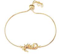 Fashion cubic zirconia hippocampe charme de curseur féminin hippocampe bijou à la mode cadeau