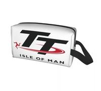 Fashion Custom Isle Of Man TT RAce s trousse de toilette de voyage pour femmes Moto Sport Saccot maquillage cosmétique Kit beauté Storage Dopp