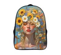 fashion décontracté 3d sac à dos femme imperméable école sacs 2 compartiment corolle fille garçons sac à dos 3d imprimé-16,pour les voyages les affaires