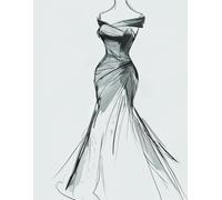 Fashion Design Art Sketchbook: 150 Blank Pages (No Template) 8.5X11 inches