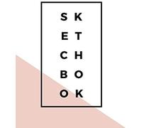 Fashion Designers Sketchbook #2: Cool Pink Black And White Fashion Sketch Book To Draw In 8.5x11 110 Blank Pages