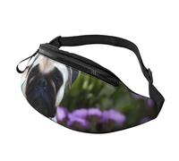 Fashion DOD in The Garden Sac banane et poitrine réglable pour homme et femme Fermeture éclair sécurisée Léger et compact Parfait pour les voyages, le sport, la randonnée, l'extérieur, Motifs 3D,