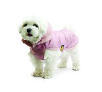 Fashion Dog Hunde-Steppmantel pour Maltais - Rose - 43 CM Manteau pour Chien