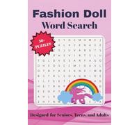 Fashion Doll Word Search Book: 50+ Puzzles Celebrating Style, Creativity, and Glamour