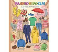 Fashion Focus Learn Japanese: Clothing & Accessories Coloring Book for Kids