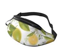 Fashion Fresh Sac banane et sac de poitrine réglable pour homme et femme Fermeture éclair sécurisée Léger et compact Parfait pour les voyages, le sport, la randonnée, l'extérieur, Motifs 3D, Taille