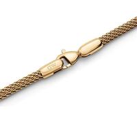 Fashion Gold Plated Steel Mesh Bracelet Perfect Pair DW0040068 - Longueur : 19,5 cm.