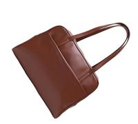 Fashion Handbag Pu Leather Underarm À Capacité Sacs Bandoulière Pour Les Étudiants Filles Épingle Affichage Des Femmes La Mode