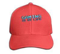 Fashion Hat Adjustable Hat Hip Hop Hat Men and Women Gaming is My Life