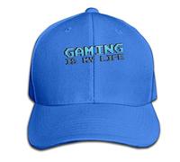 Fashion Hat Adjustable Hat Hip Hop Hat Men and Women Gaming is My Life