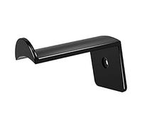 [Fashion Home] Lot de 4 crochets muraux de 7,1 cm pour chapeaux de cowboy - Convient à tous les types de chapeaux - Parfait pour décoration de chambre occidentale - VyL403 (noir, 29 x 20 x 13 cm)