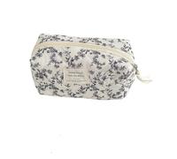 Fashion Ins Sac à main à fermeture éclair pour femme Motif floral Noir, s, Taille unique