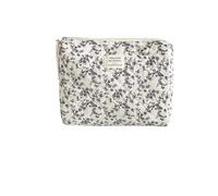 Fashion Ins Sac à main à fermeture éclair pour femme Motif floral Noir, Sac à main, Taille unique