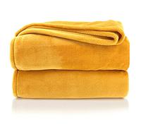 Fashion&Joy Type 380 Plaid en flanelle très douce haut de gamme - Disponible en 2 tailles - Entretien facile - Non pelucheux - Qualité certifiée Ökotex