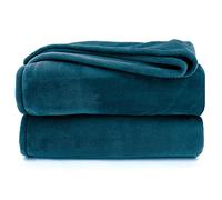 Fashion&Joy Type 380 Plaid en flanelle très douce haut de gamme - Disponible en 2 tailles - Entretien facile - Non pelucheux - Qualité certifiée Ökotex