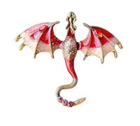 Fashion Lappel Broche Métal Dragon Stylos à Manteau Stylos Décoratifs Stylos de Costume Élégant Dragon Broche Unique Dragon Badge Or Dragon Broche Black Dragon Pins Punk Dragon Badge, Siehe