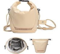 Fashion Lightweight Hand Carry Camera Bag Compatible with Small Compact SLR Cameras for Women - Orange, beige, Camera Bag