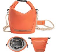 Fashion Lightweight Hand Carry Camera Bag Compatible with Small Compact SLR Cameras for Women - Orange, Orange, Camera Bag