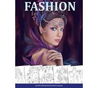 Fashion. Line art Coloring Book: Coloring Book for Adults