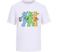 Fashion Madvillain MF Doom Men Quasimoto Madlib White T-T-Shirts à Manches Courtes(Large)