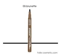 Fashion Make-Up Feutre sourcils Biseauté longue Tenue 03 brunette