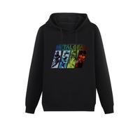 Fashion Men Metal Gear Solid Sweatershirt Hoody Black XL