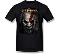 Fashion Men T Shirt Kratos God War Artwork T Shirt Black Funny t-Shirt Novelty Tshirt